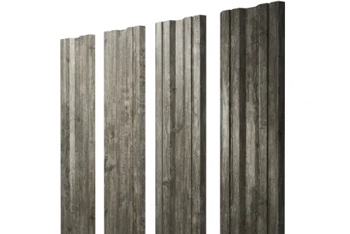 Штакетник Twin 0,45 Print Elite Nordic Wood