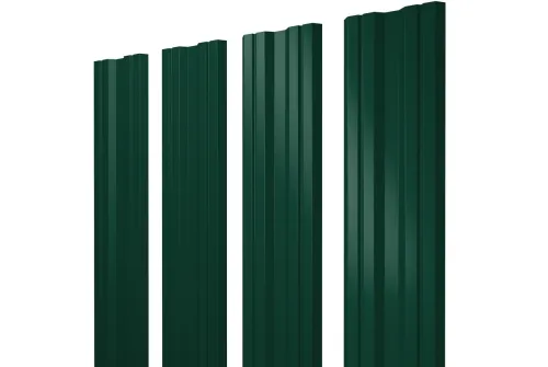 Штакетник Twin 0,5 PurLite Мatt RAL 6005 зеленый мох