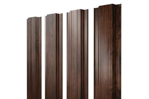 Штакетник Прямоугольный 0,45 Print Elite Cherry Wood