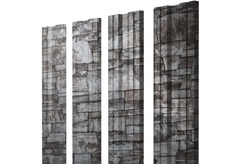 Штакетник Twin 0,45 Print Elite Fine Stone